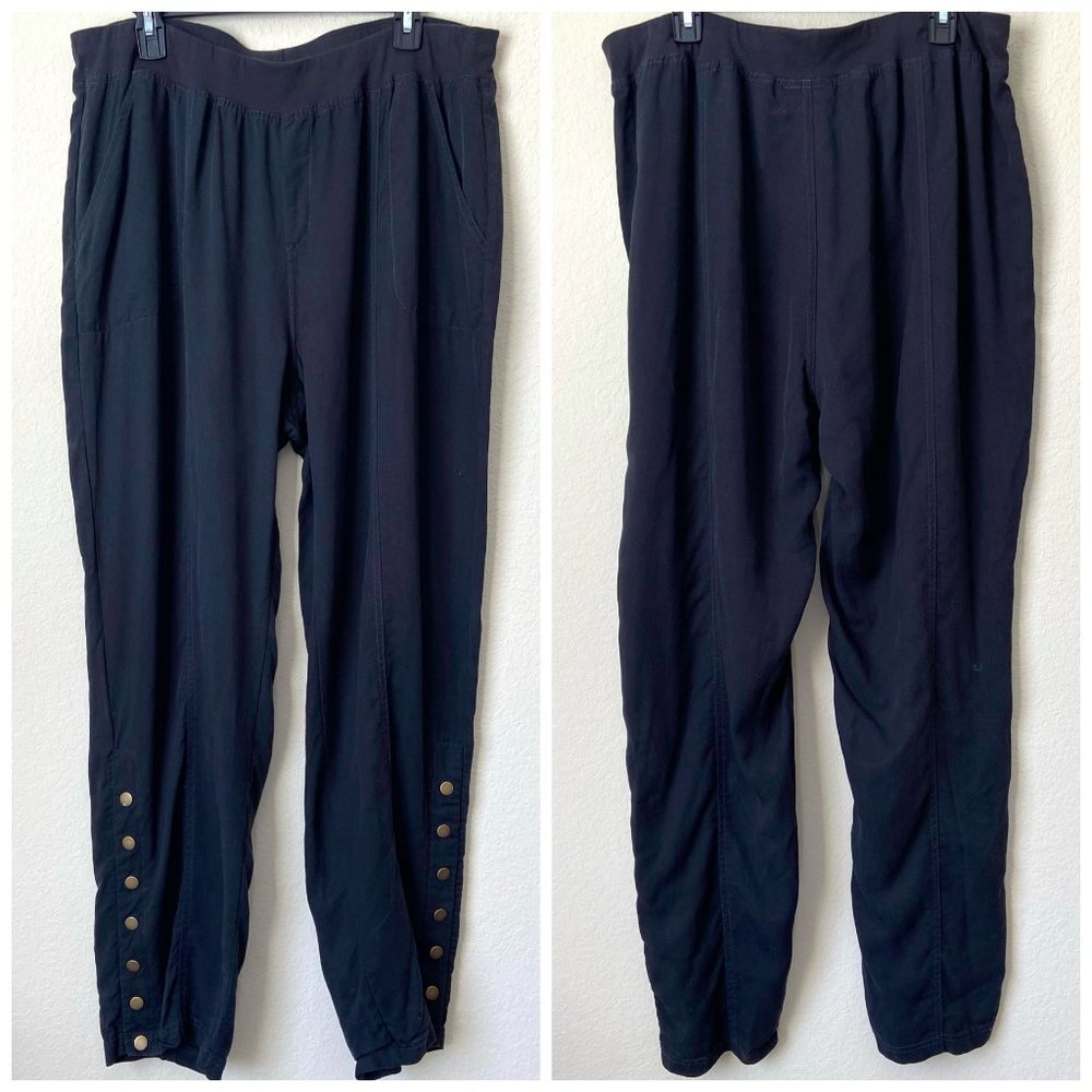 Soft Surroundings 1X Snap Comfy Pants